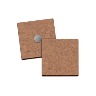 MAGNET SUR-MESURE MDF EP 3 mm AVEC AIMANT NÉODYME AU DOS (40cm2maxi) 
